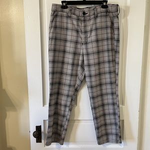 American Eagle Plaid Mom Pants